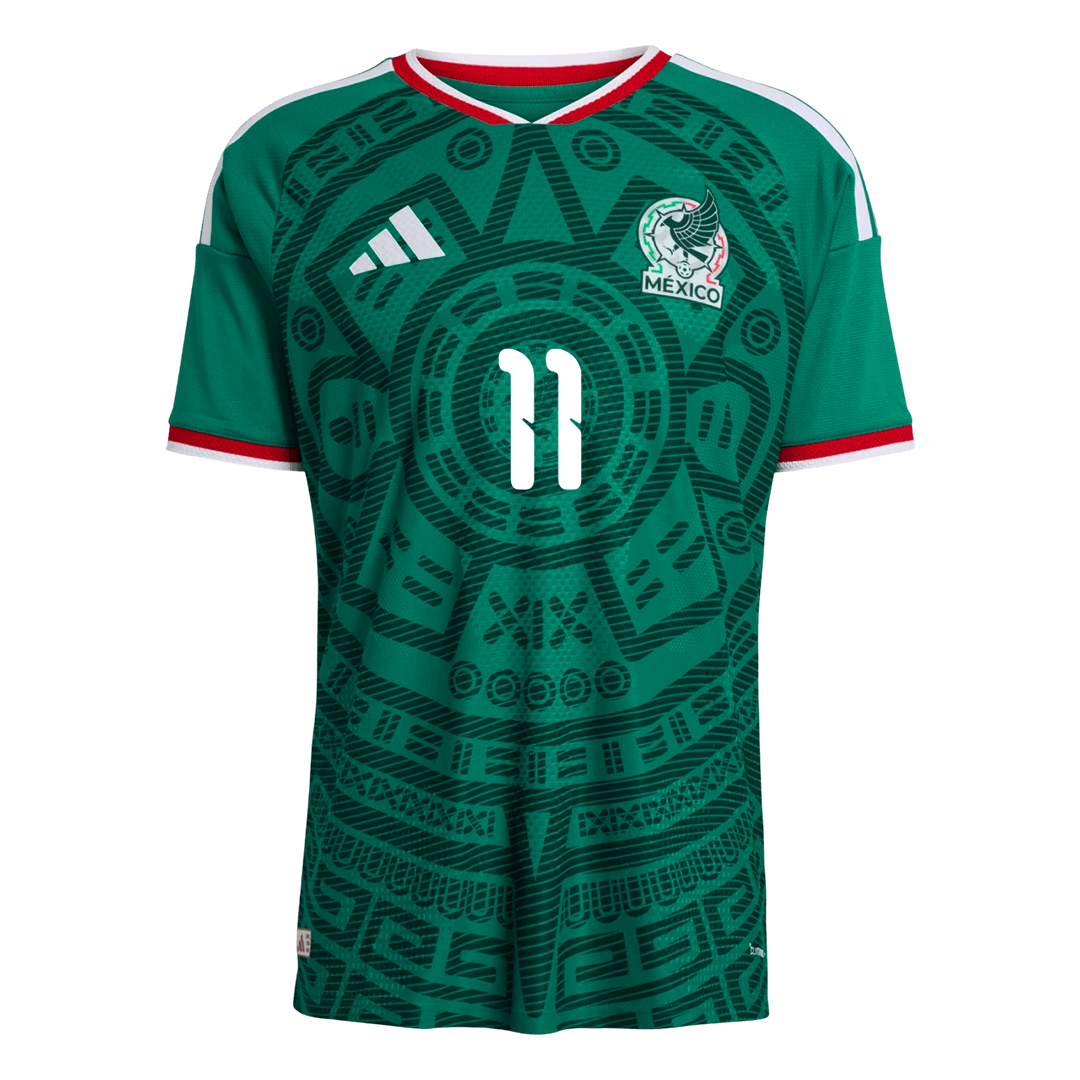 Mexico S.GIMENEZ #11 Home Soccer Match Jersey 2026 - Pro Jersey Shop