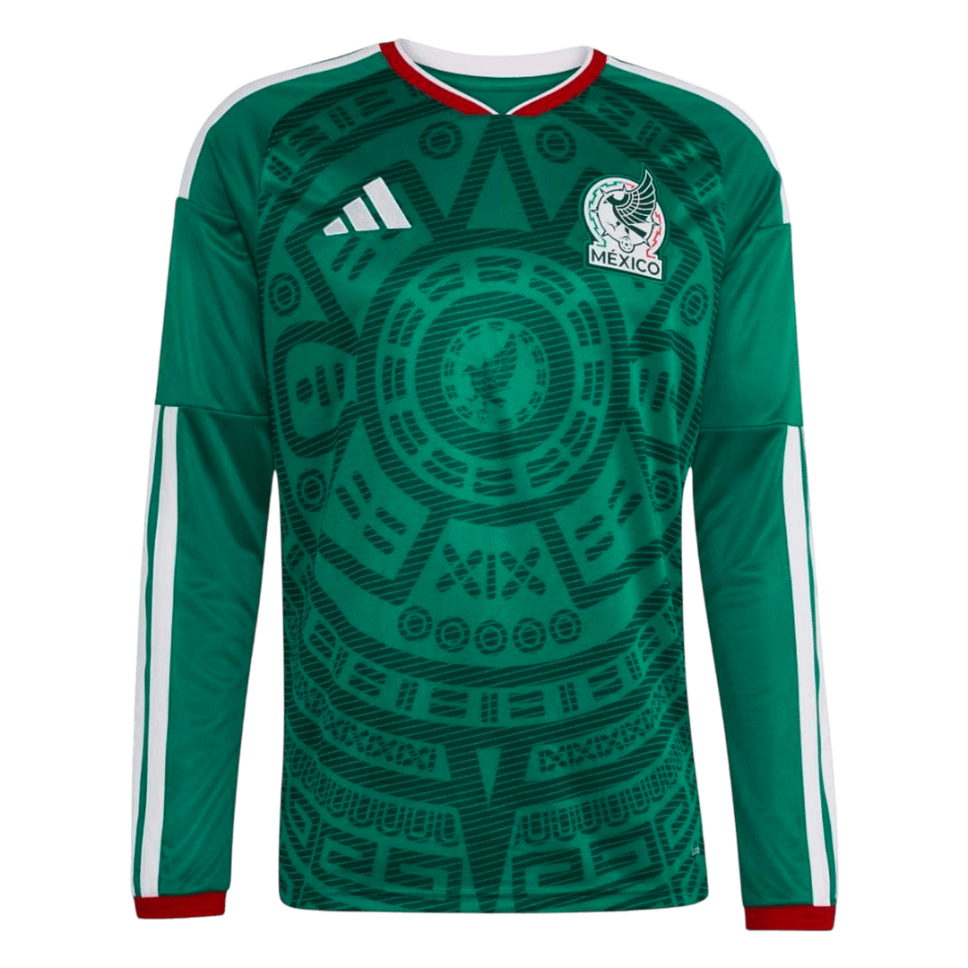 Mexico Home Soccer Long Sleeves Fan Jersey World Cup 2026 - Pro Jersey Shop
