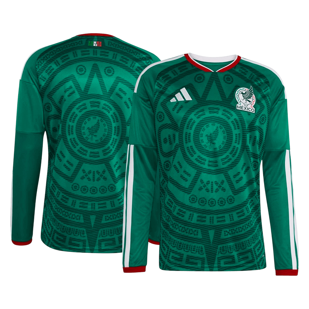 Mexico Home Soccer Long Sleeves Fan Jersey World Cup 2026 - Pro Jersey Shop