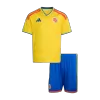 Kids Colombia Home Soccer Jersey Kit 2026 - Pro Jersey Shop