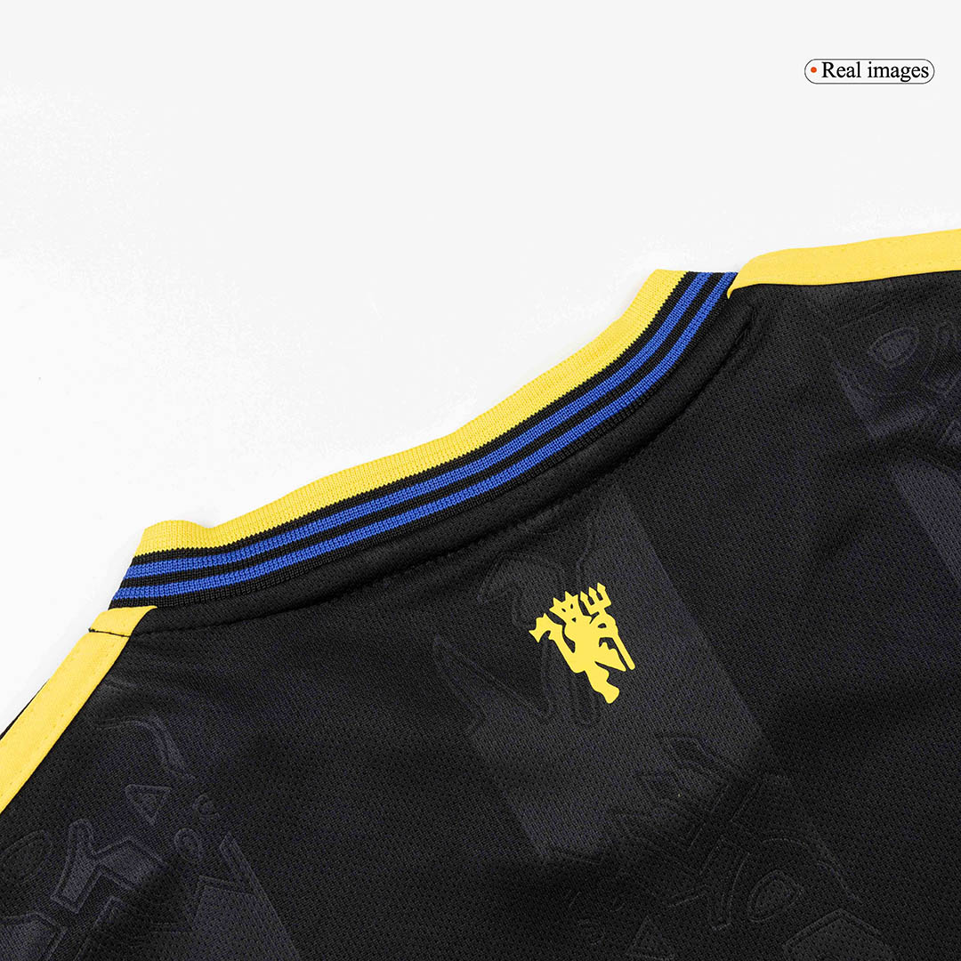 Kids Manchester United Third Away Soccer Jersey Kit 2025/26 - Pro Jersey Shop