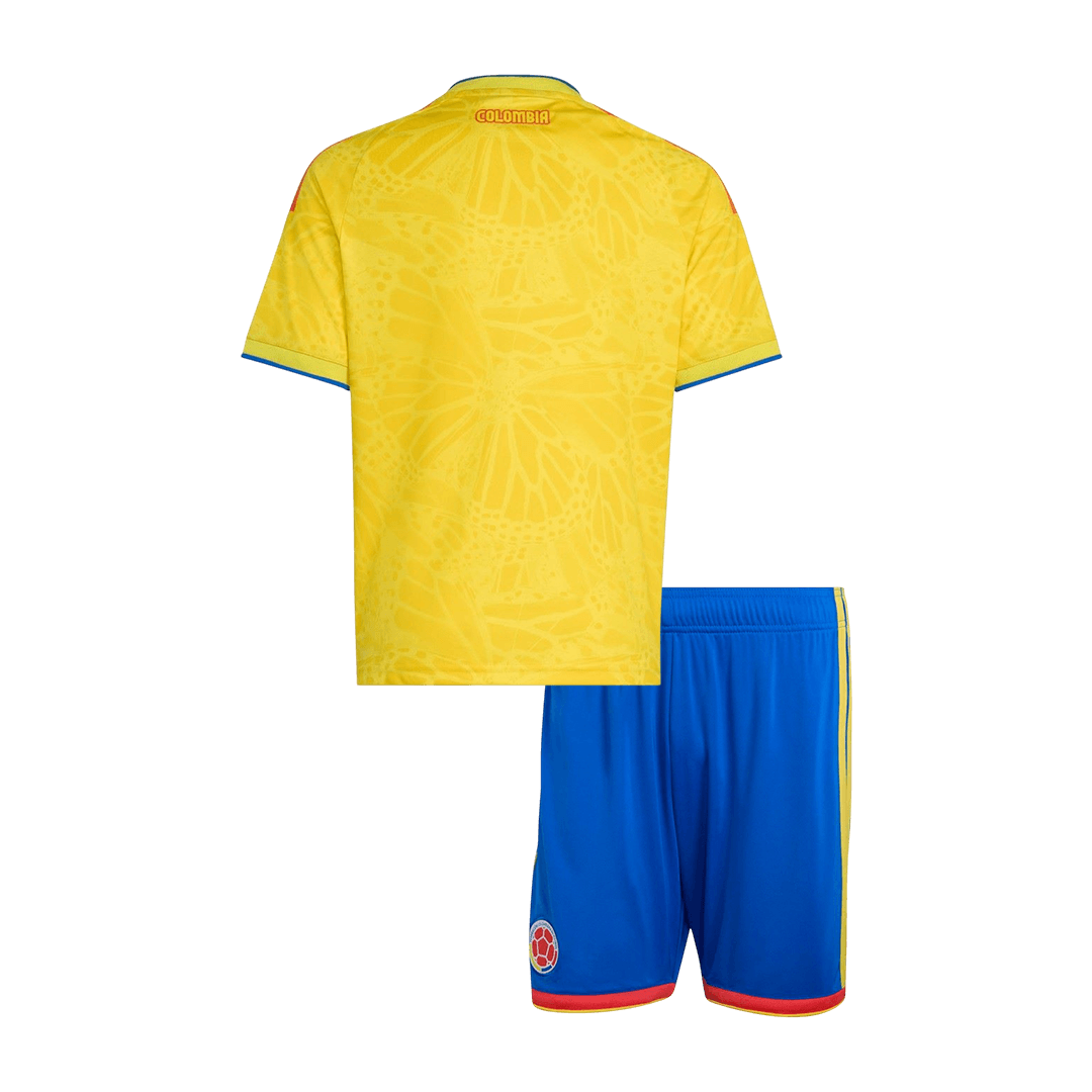 Kids Colombia Home Soccer Jersey Kit World Cup 2026 - Pro Jersey Shop