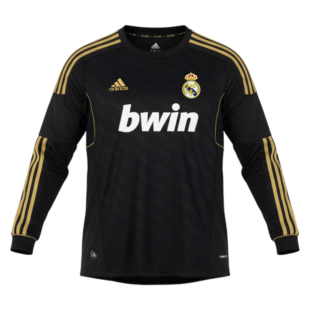 Retro 2011/12 Real Madrid Away Long Sleeves Soccer Jersey - Pro Jersey Shop