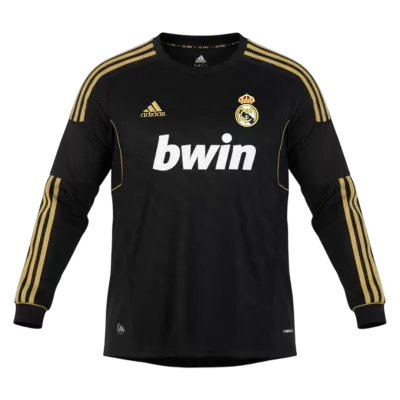 Retro 2011/12 Real Madrid Away Long Sleeves Soccer Jersey - Pro Jersey Shop
