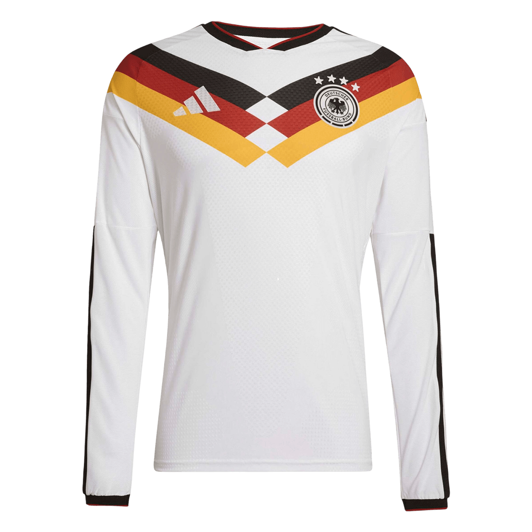 Men's Germany Match Home Soccer Long Sleeves Jersey World Cup 2026 - Pro Jersey Shop