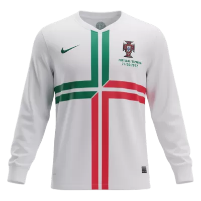 Retro 2012 Portugal Away Long Sleeves Soccer Jersey - Pro Jersey Shop