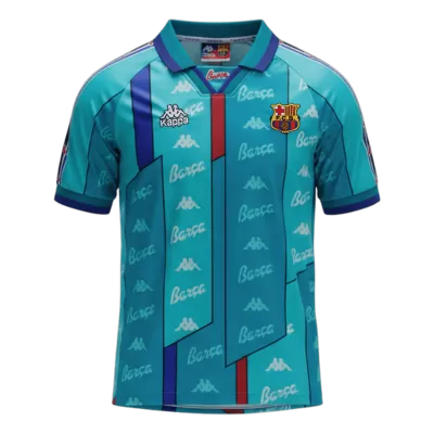 Retro 1996/97 Barcelona Away Soccer Jersey - Pro Jersey Shop