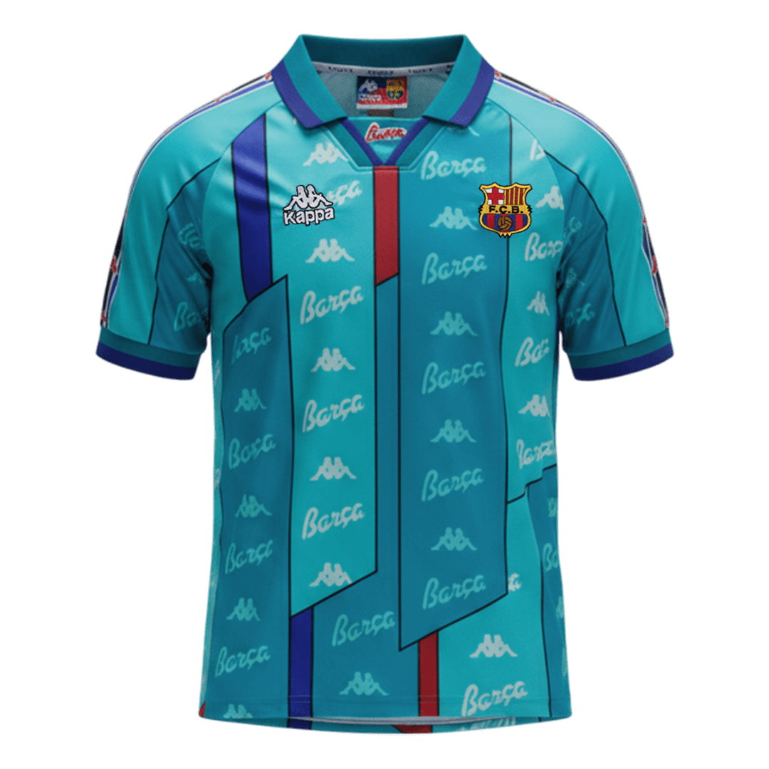 Retro 1996/97 Barcelona Away Soccer Jersey - Pro Jersey Shop