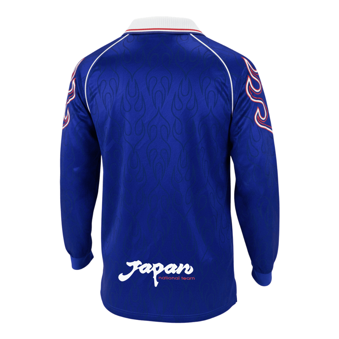 Retro 1998 World Cup Japan Home Long Sleeves Soccer Jersey - Pro Jersey Shop