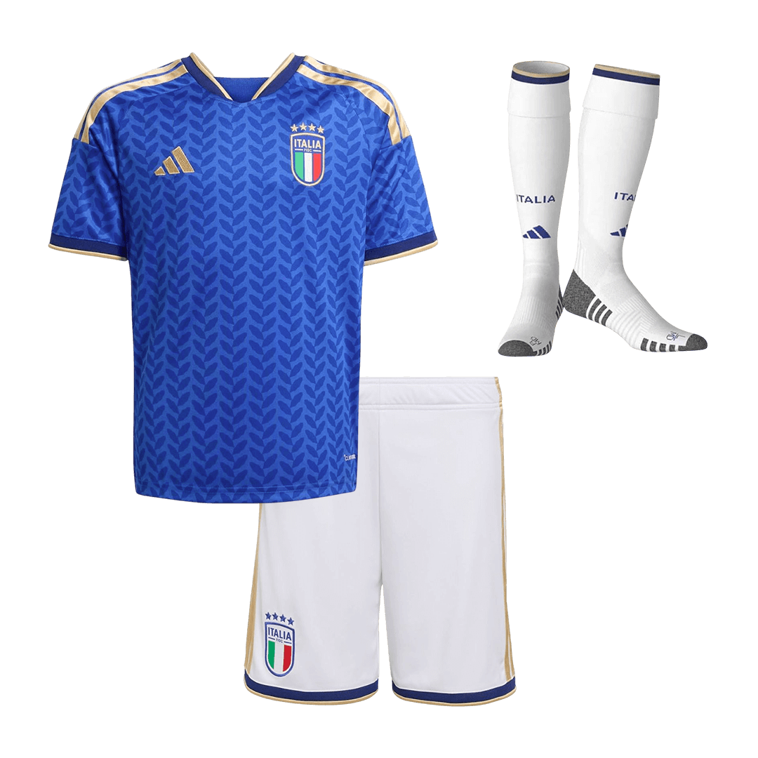 Kids Italy Home Soccer Jersey Full Kit World Cup 2026 - Pro Jersey Shop