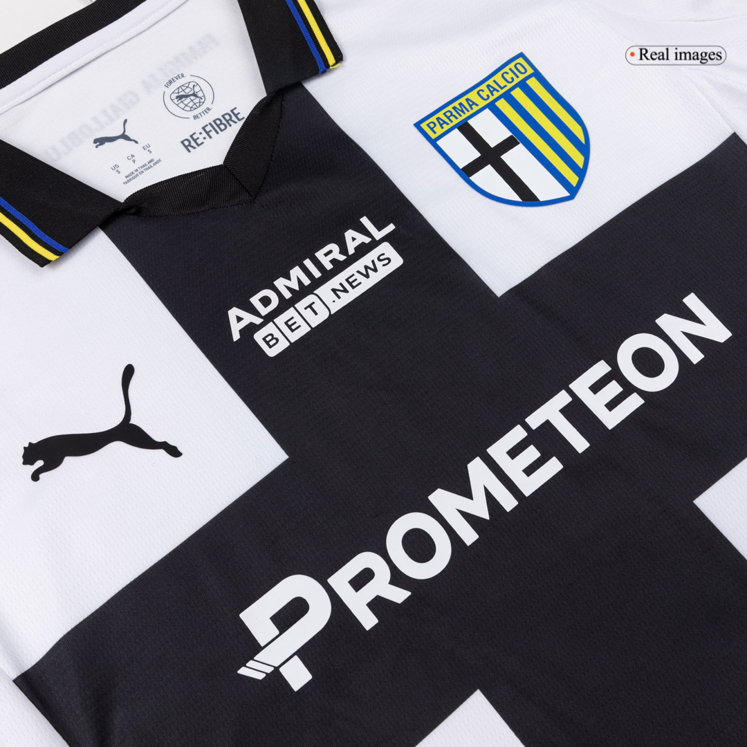 Parma Calcio 1913 Home Soccer Fan Jersey 2025/26 - Pro Jersey Shop