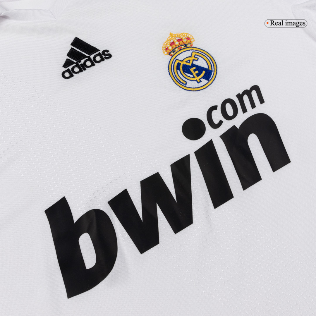 Retro 2008/09 Real Madrid Home Soccer Jersey - Pro Jersey Shop
