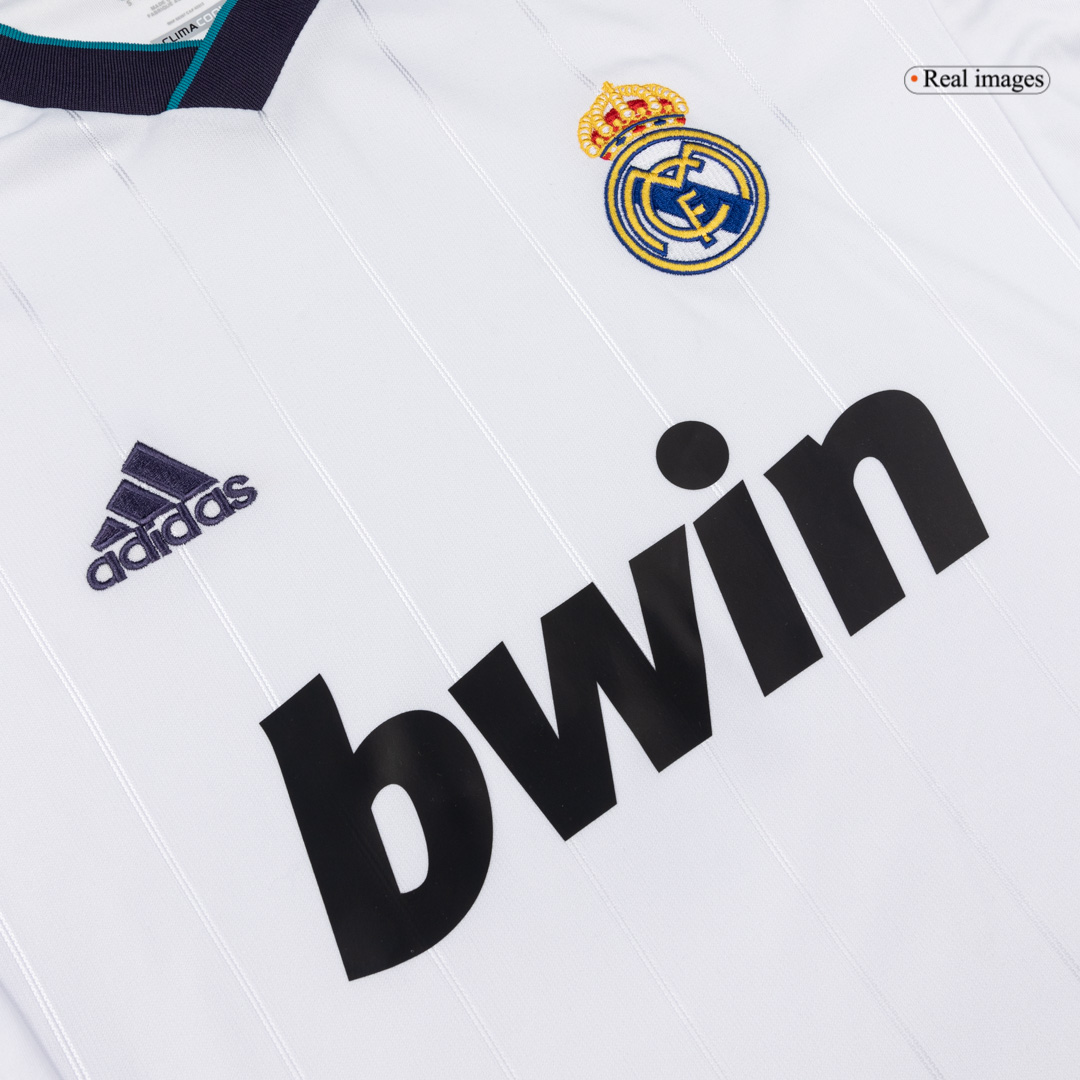 Retro 2012/13 Real Madrid Home Long Sleeves Soccer Jersey - Pro Jersey Shop