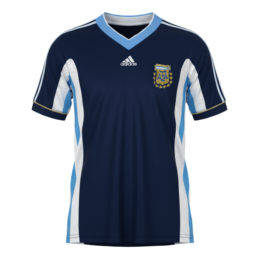 Retro 1998 Argentina Away Soccer Jersey - Pro Jersey Shop