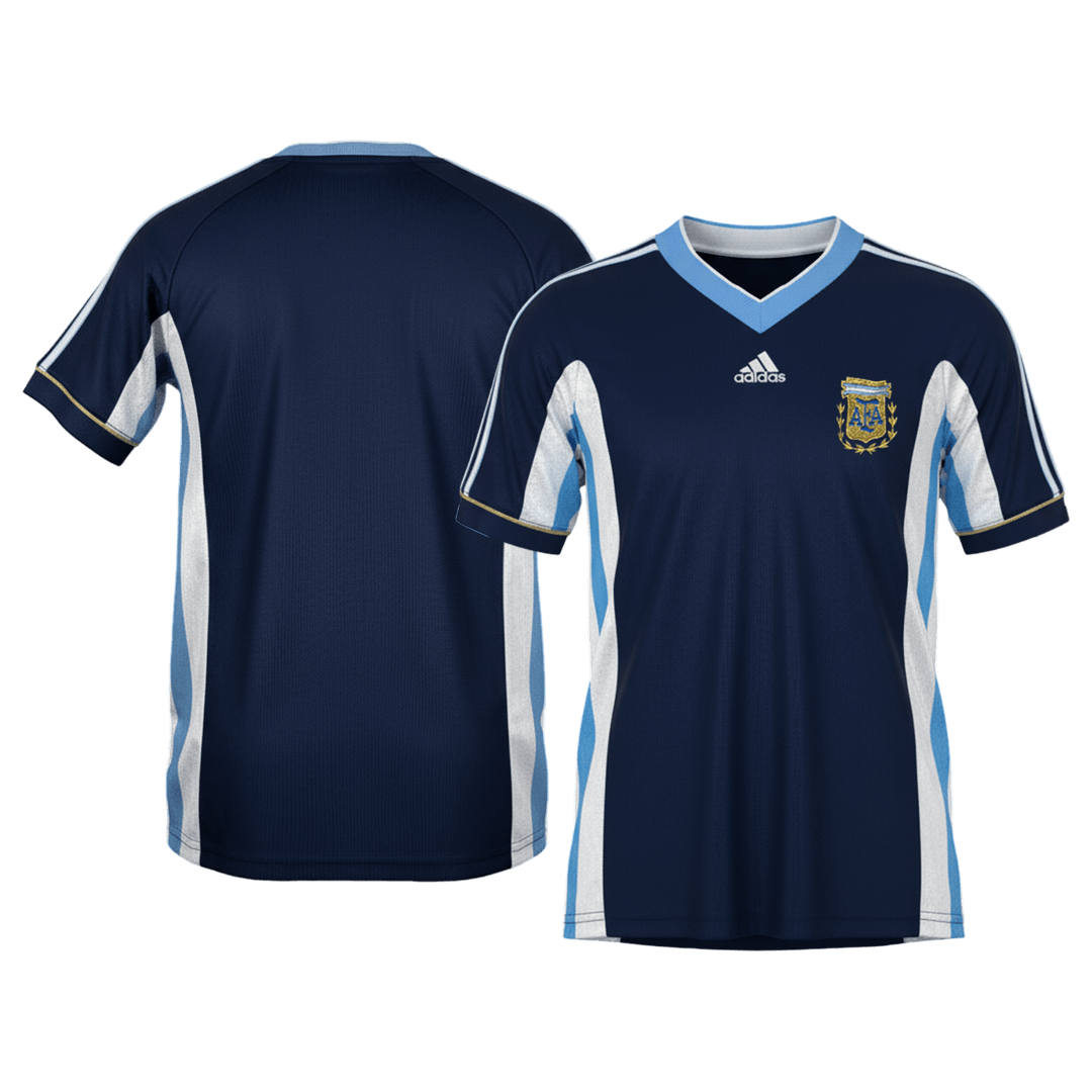 Retro 1998 Argentina Away Soccer Jersey - Pro Jersey Shop