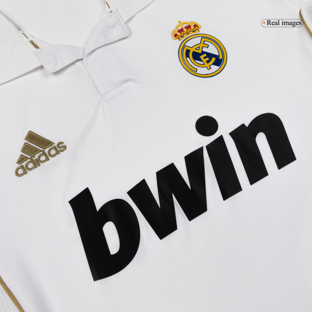 Retro 2011/12 Real Madrid Home Long Sleeves Soccer Jersey - Pro Jersey Shop