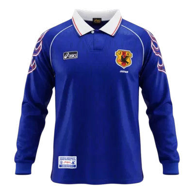 Retro 1998 World Cup Japan Home Long Sleeves Soccer Jersey - Pro Jersey Shop