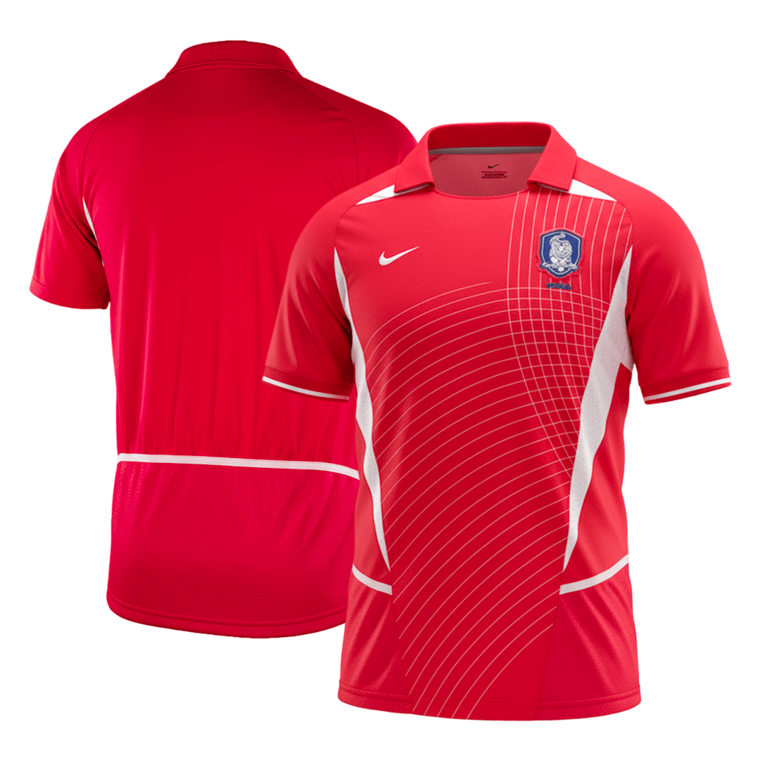 Retro 2002 South Korea Home Soccer Jersey - Pro Jersey Shop