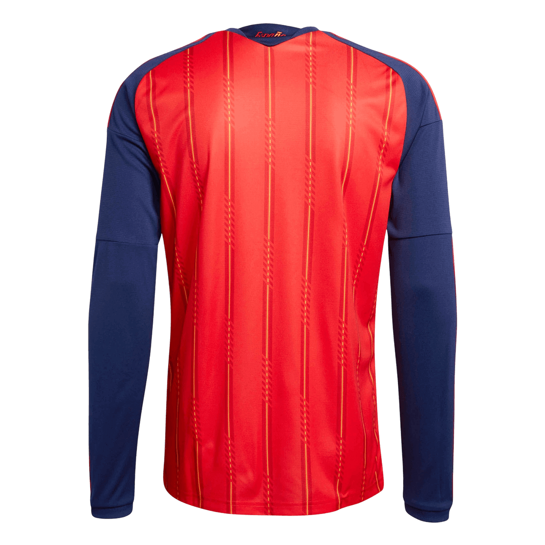 Spain Home Soccer Long Sleeves Fan Jersey World Cup 2026 - Pro Jersey Shop