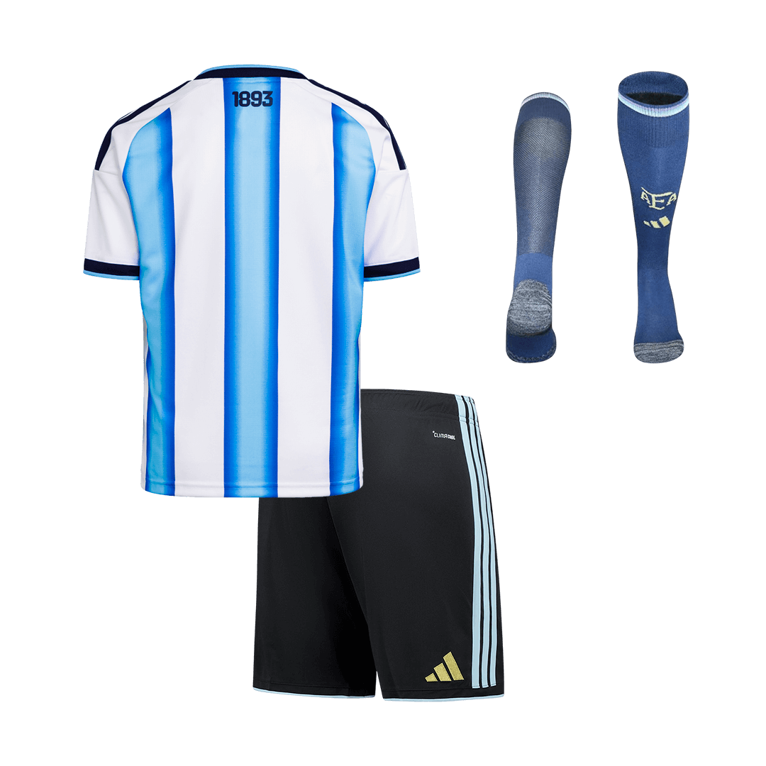 Kids Argentina Home Soccer Jersey Full Kit World Cup 2026 - Pro Jersey Shop