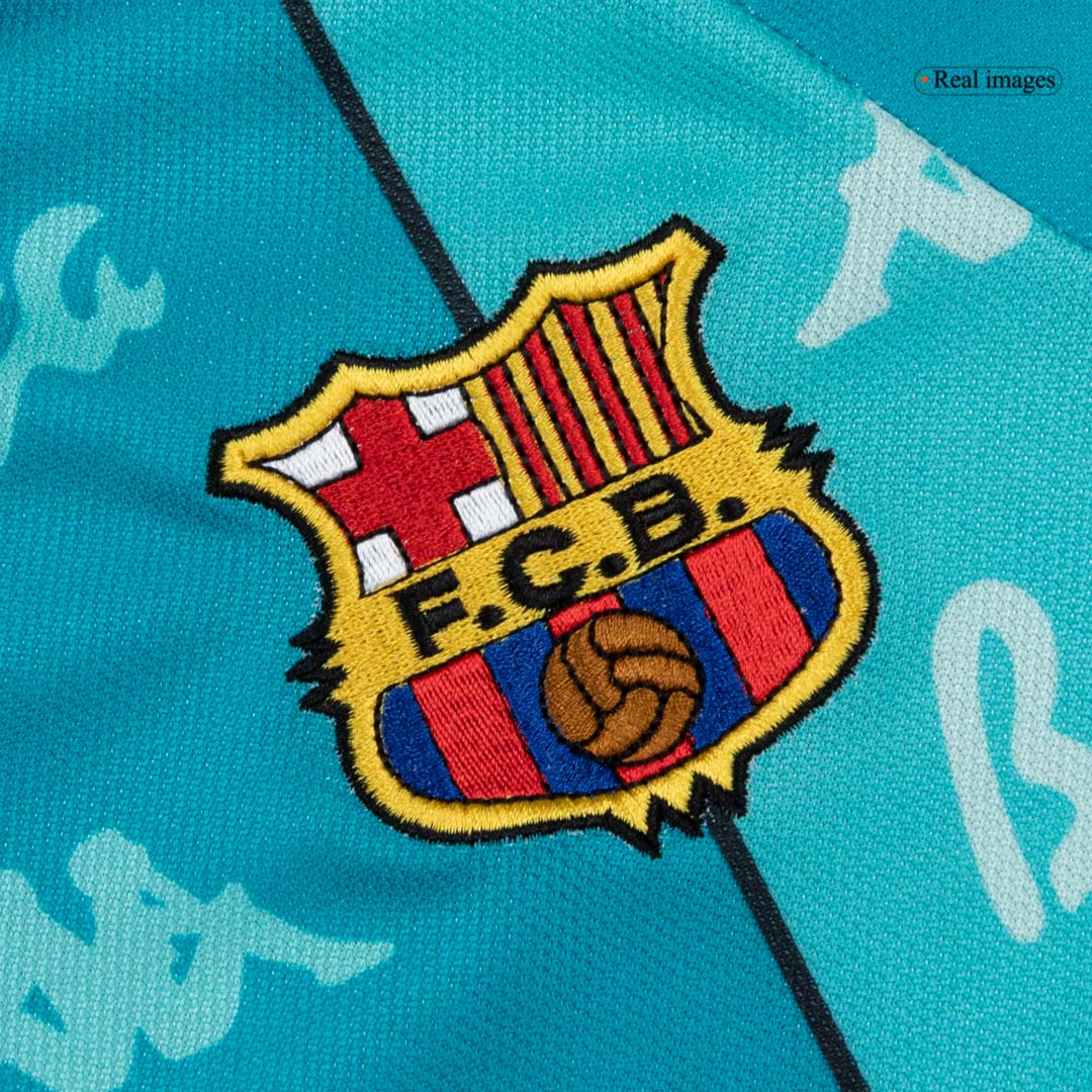 Retro 1996/97 Barcelona Away Soccer Jersey - Pro Jersey Shop