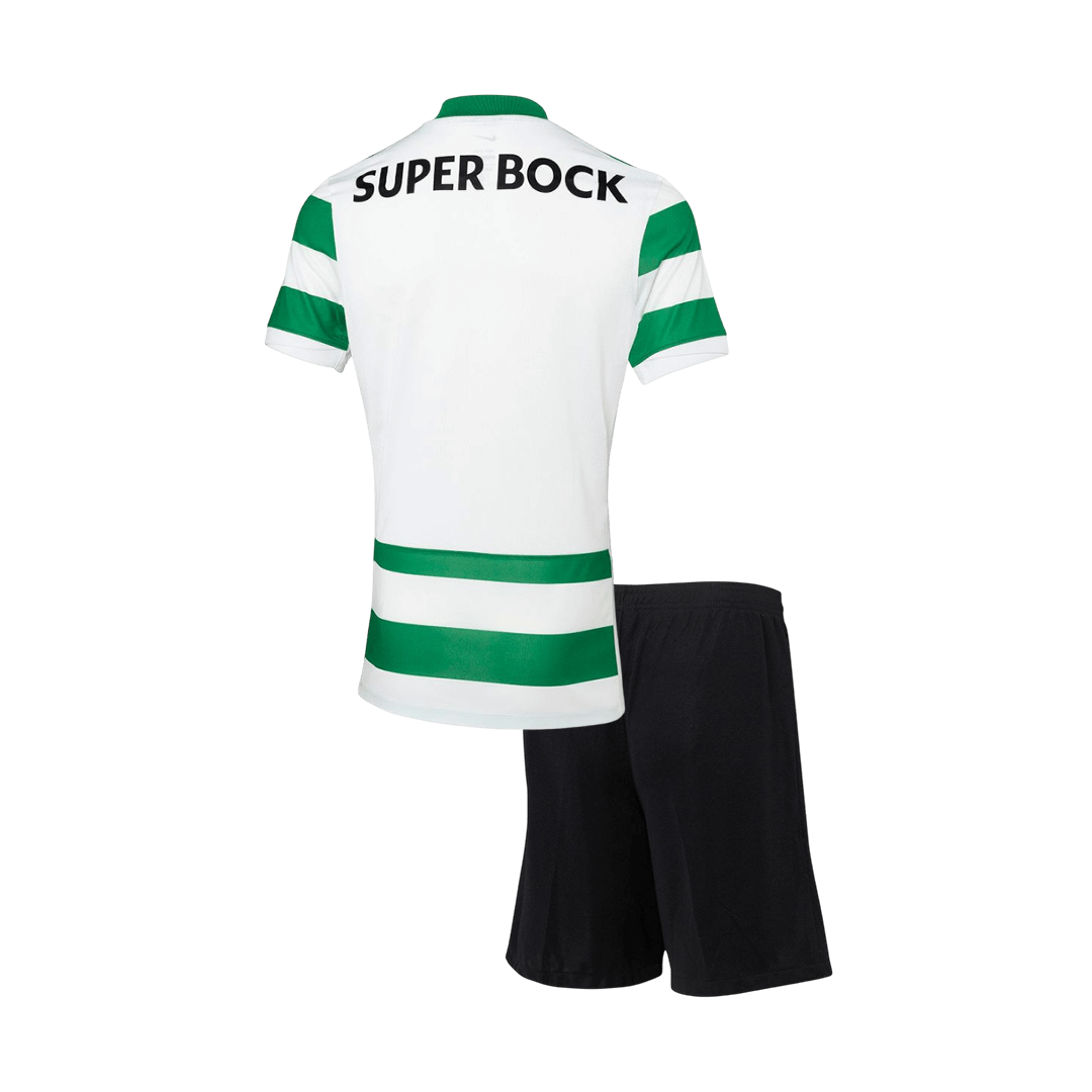 Kids Sporting CP Home Soccer Jersey Kit 2025/26 - Pro Jersey Shop