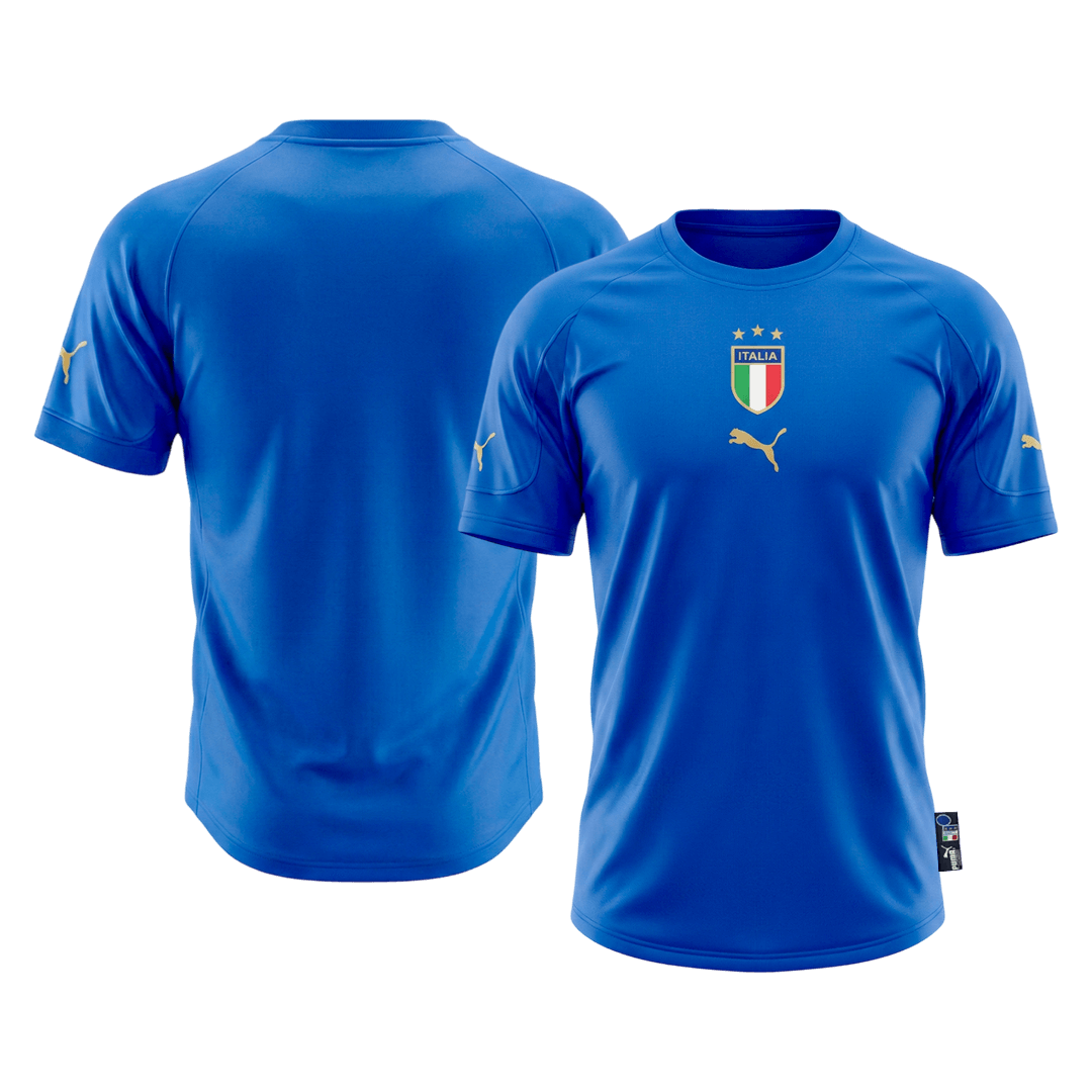 Retro 2004 Italy Home Soccer Jersey - Pro Jersey Shop