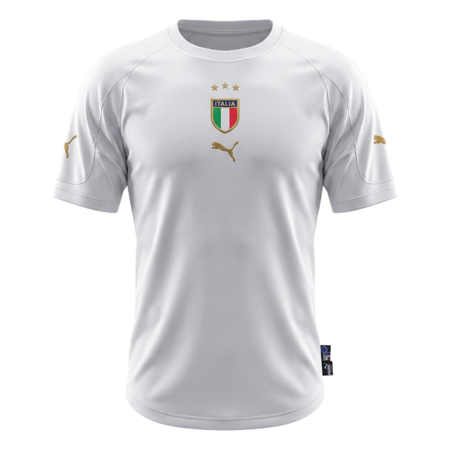 Retro 2004 Italy Away Soccer Jersey - Pro Jersey Shop