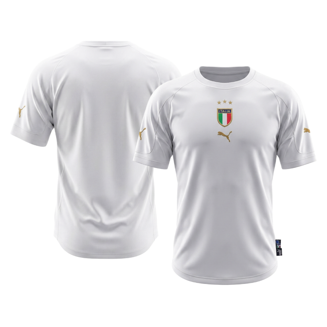 Retro 2004 Italy Away Soccer Jersey - Pro Jersey Shop