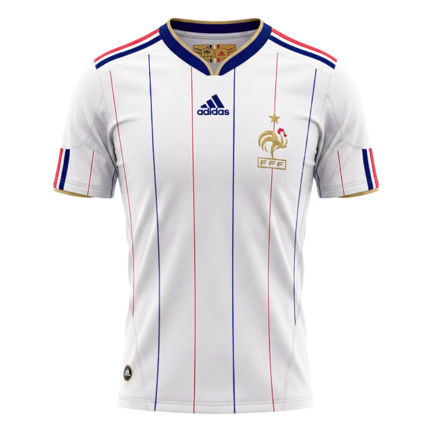 Retro 2010 France Away Soccer Jersey - Pro Jersey Shop