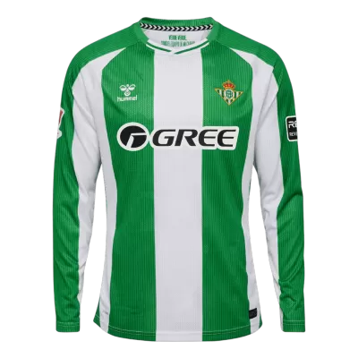 Real Betis Home Soccer Long Sleeves Fan Jersey2025/26 - Pro Jersey Shop