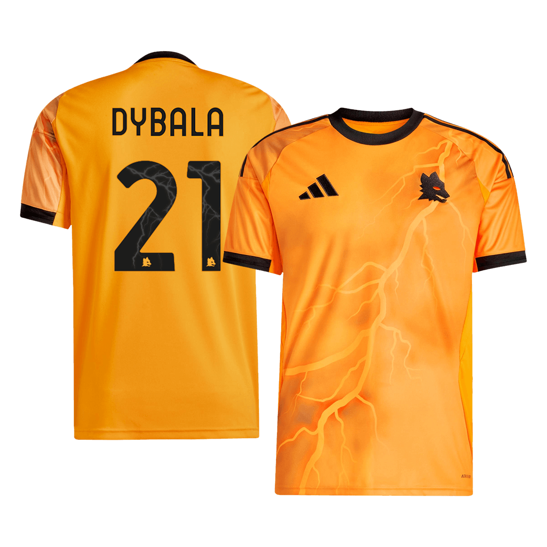 Roma DYBALA #21 Away Soccer Fan Jersey 2025/26 - Pro Jersey Shop