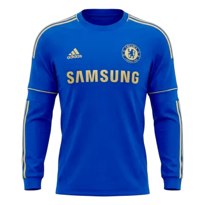 Retro 2012/13 Chelsea Home Long Sleeves Soccer Jersey - Pro Jersey Shop