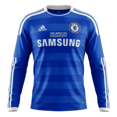Retro 2011/12 Chelsea Home Long Sleeves Soccer Jersey - Pro Jersey Shop