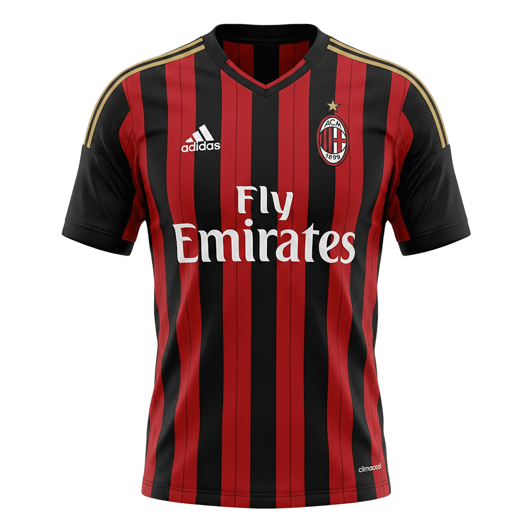 Retro 2013/14 AC Milan Home Soccer Jersey - Pro Jersey Shop