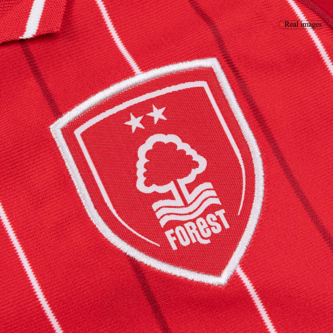 Kids Nottingham Forest Home Soccer Jersey Kit 2025/26 - Pro Jersey Shop