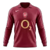Retro 2005/06 Arsenal Home Long Sleeves Soccer Jersey - Pro Jersey Shop