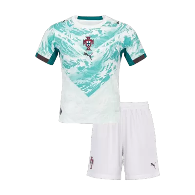 Kids Portugal Away Soccer Jersey Kit 2026 - Pro Jersey Shop