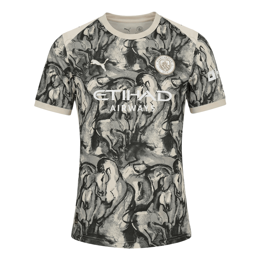 Manchester City Soccer Fan Jersey 2025/26 Year Of The Horse - Pro Jersey Shop