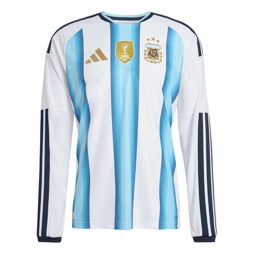 Men's Argentina Match Home Soccer Long Sleeves Jersey World Cup 2026 - Pro Jersey Shop