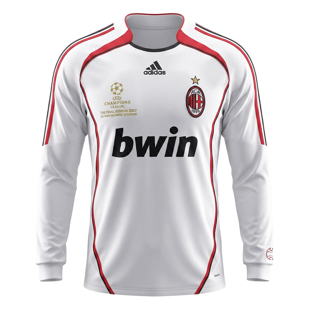 Retro 2006/07 AC Milan Away Long Sleeves Soccer Jersey - Pro Jersey Shop