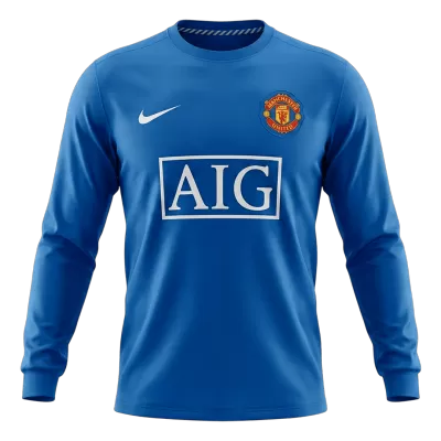 Retro 2008/09 Manchester United Third Away Long Sleeves Soccer Jersey - Pro Jersey Shop
