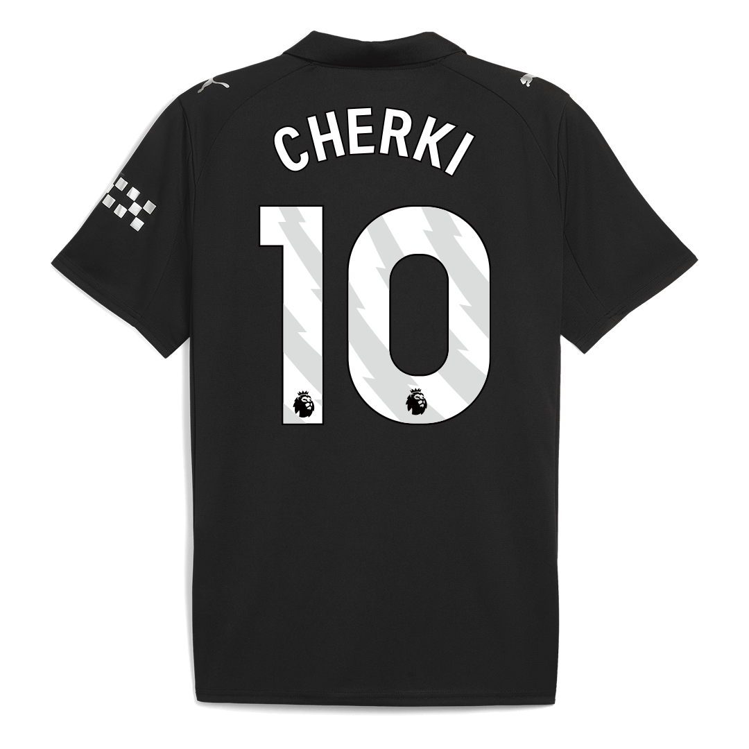 Manchester City CHERKI #10 Away Soccer Fan Jersey 2025/26 - Pro Jersey Shop