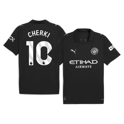 Manchester City CHERKI #10 Away Soccer Fan Jersey 2025/26 - Pro Jersey Shop