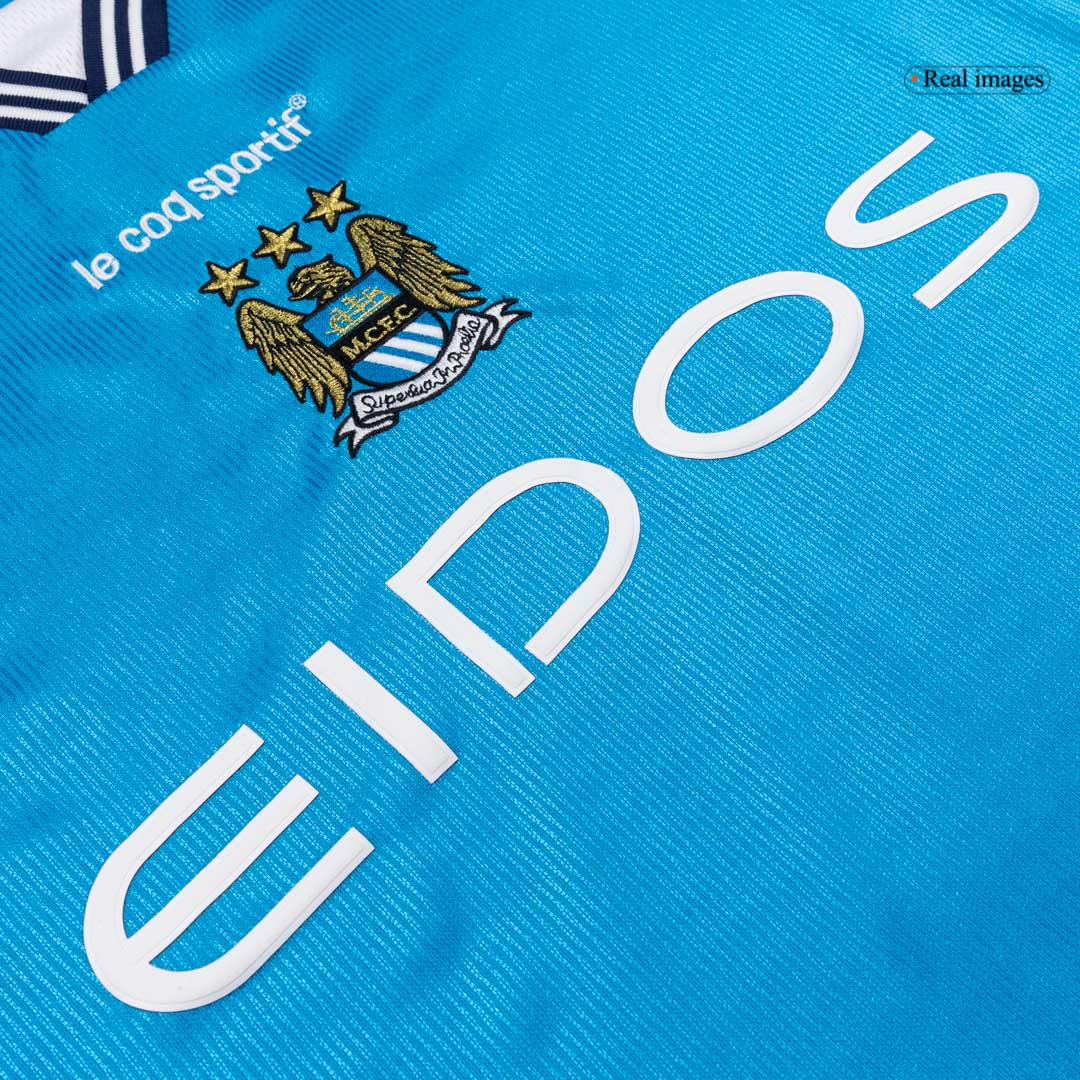 Retro 1999/01 Manchester City Home Soccer Jersey - Pro Jersey Shop