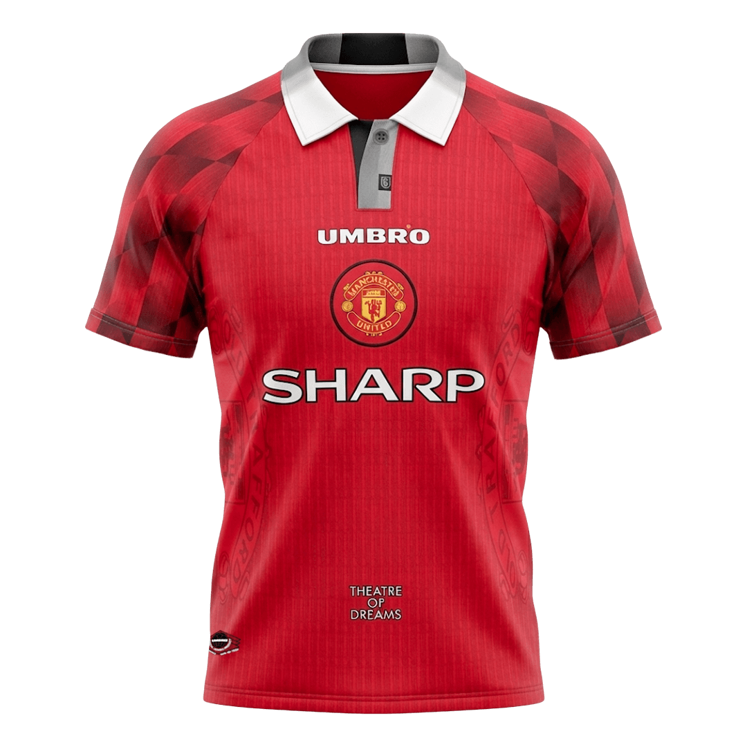 Retro 1996/97 Manchester United Home Soccer Jersey - Pro Jersey Shop