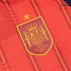 Men's Spain Match Home Soccer Long Sleeves Jersey World Cup 2026 - Pro Jersey Shop
