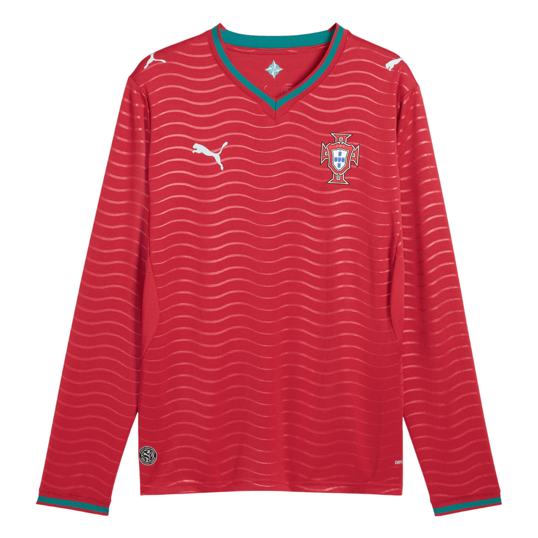 Portugal Home Soccer Long Sleeves Fan Jersey World Cup 2026 - Pro Jersey Shop