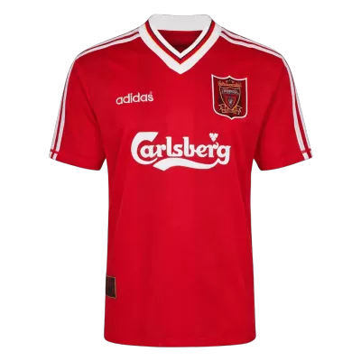 Retro 1995/96 Liverpool Home Soccer Jersey - Pro Jersey Shop