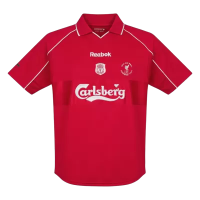 Retro 2000/01 Liverpool Home Soccer Jersey - Pro Jersey Shop